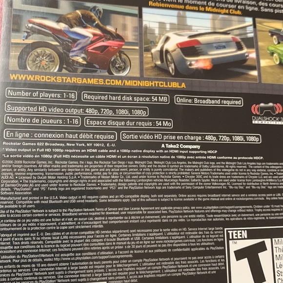 Midnight Club Los Angeles complete Edition PS3 game - Picture 4 of 7